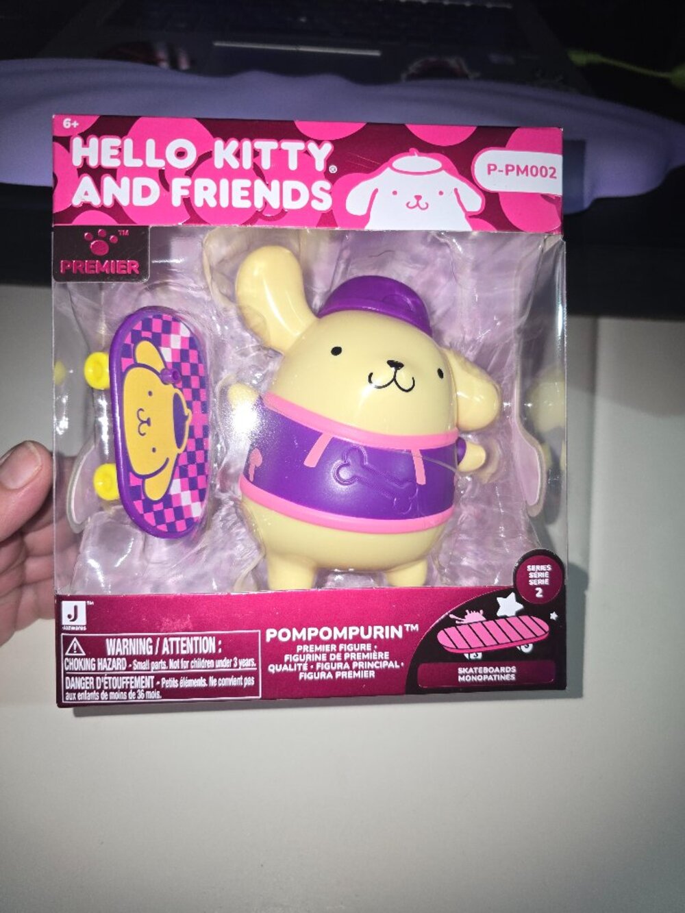 Hello Kitty & Friends Pompompurin Skater Premier Figure Series 2 Box Set New